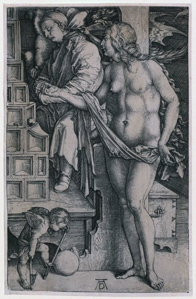 A semmittevő kísértése alkotó: Albrecht Dürer