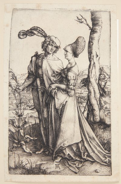 Fiatal házaspárt életveszély fenyeget alkotó: Albrecht Dürer