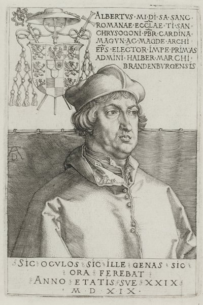 Brandenburgi Albrecht bíboros alkotó: Albrecht Dürer