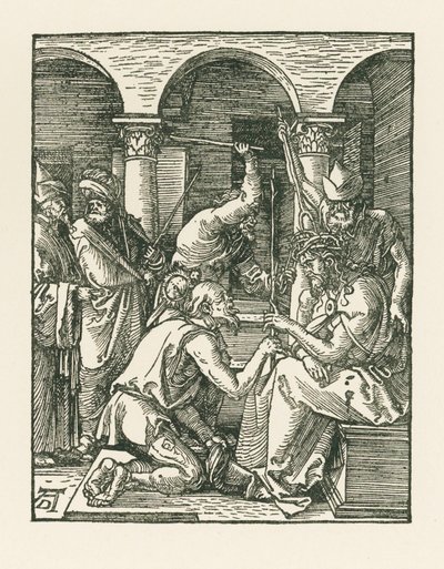 Krisztus töviskoronázása, 1509 körül (fametszet) alkotó: Albrecht Dürer or Duerer