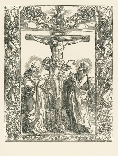 Krisztus a kereszten alkotó: Albrecht Dürer or Duerer