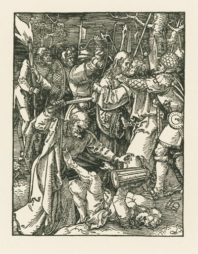 Fogságba ejtett Krisztus, 1509 körül (fametszet) alkotó: Albrecht Dürer or Duerer
