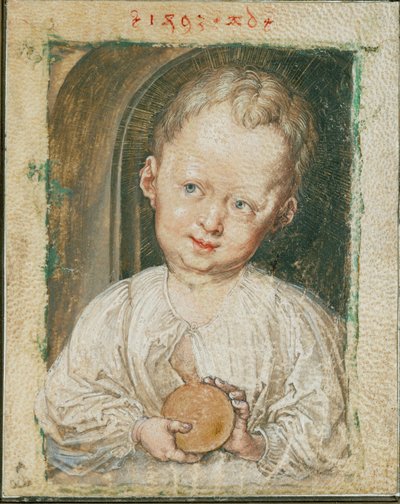 Christchild tartja a gömböt alkotó: Albrecht Dürer or Duerer