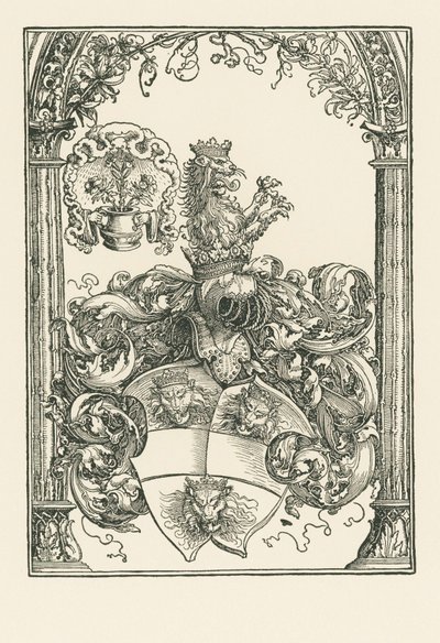 Jacob de Bannissis címere, 1515 körül (fametszet) alkotó: Albrecht Dürer or Duerer
