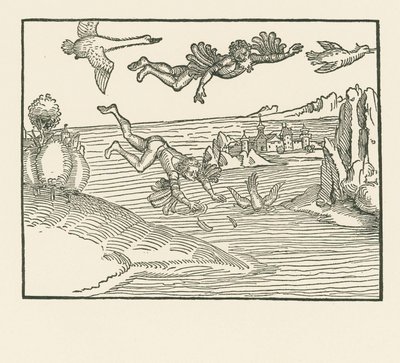 Daidalosz és Ikarosz alkotó: Albrecht Dürer or Duerer