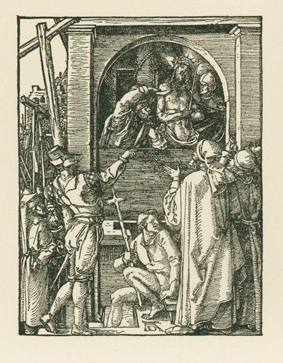 Ecce Homo, 1509 körül (fametszet) alkotó: Albrecht Dürer or Duerer