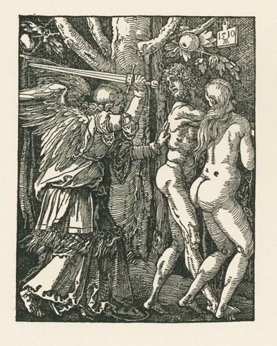 Kiűzetés a Paradicsomból alkotó: Albrecht Dürer or Duerer
