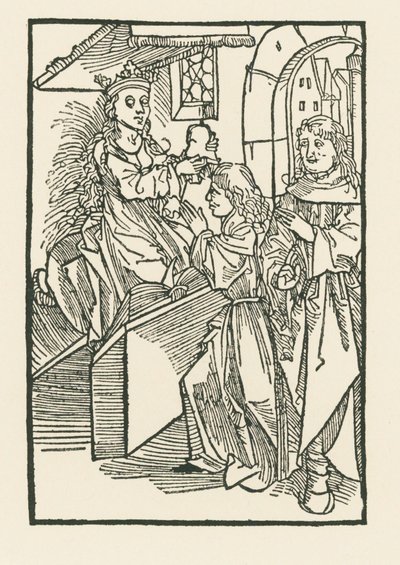 Illusztráció az " Oratio Cassandre Venete " címlapján. alkotó: Albrecht Dürer or Duerer