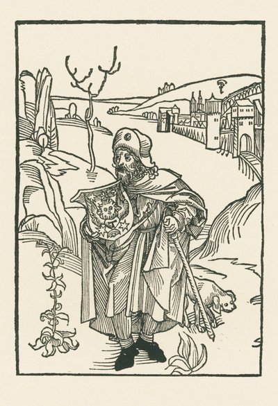 Jean Charlier de Gerson mint zarándok alkotó: Albrecht Dürer or Duerer