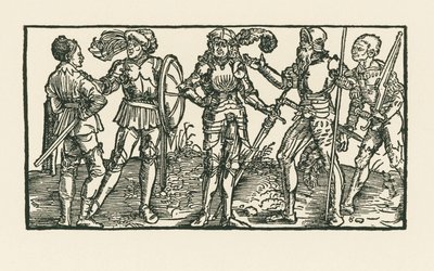 Lovagok és katonák alkotó: Albrecht Dürer or Duerer