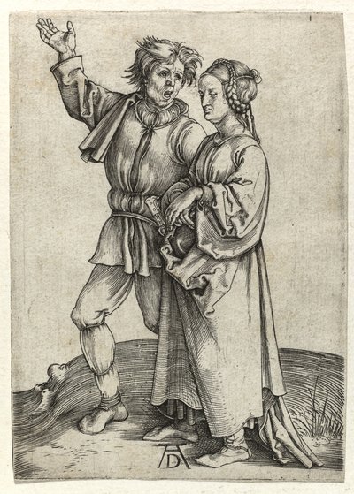 Parasztpár, 1497 körül alkotó: Albrecht Dürer