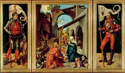 Paumgartner-oltár, 1500 körül (olaj, mészkő) alkotó: Albrecht Dürer or Duerer