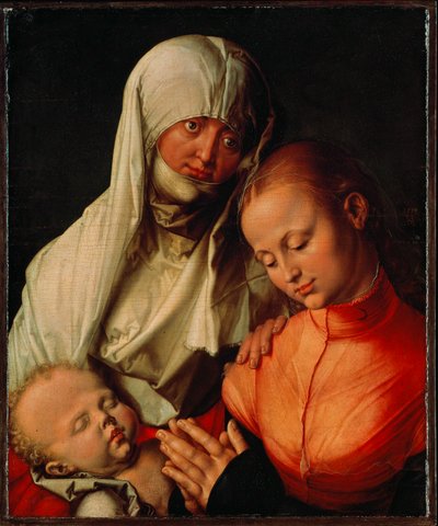 Szent Anna, a Szűzanya és a kis Jézus alkotó: Albrecht Dürer or Duerer