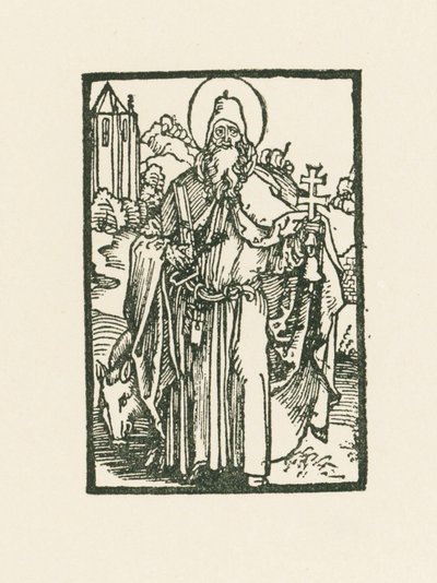 Nagy Szent Antal alkotó: Albrecht Dürer or Duerer