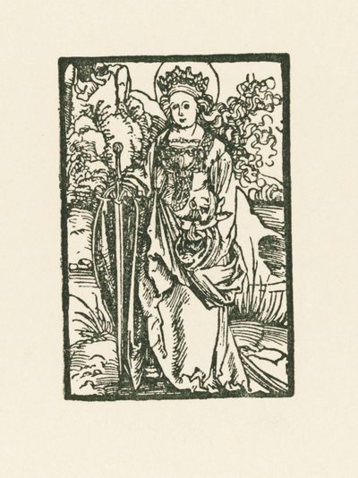 Szent Katalin alkotó: Albrecht Dürer or Duerer