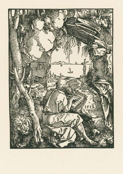 Szent Jeromos a barlangban alkotó: Albrecht Dürer or Duerer