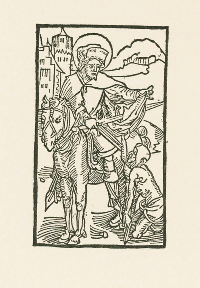 Tours-i Szent Márton alkotó: Albrecht Dürer or Duerer
