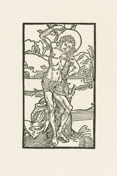 Szent Sebestyén alkotó: Albrecht Dürer or Duerer