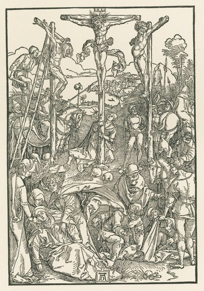 Kis kálvária, 1503-04 körül (fametszet) alkotó: Albrecht Dürer or Duerer