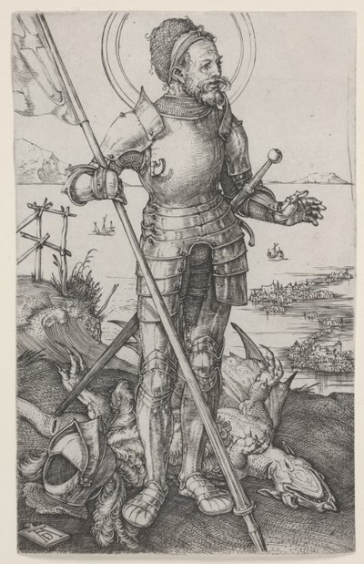 Gyalog Szent György alkotó: Albrecht Dürer