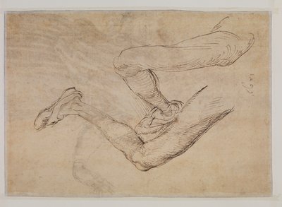A bal láb vizsgálata két nézőpontból alkotó: Albrecht Dürer