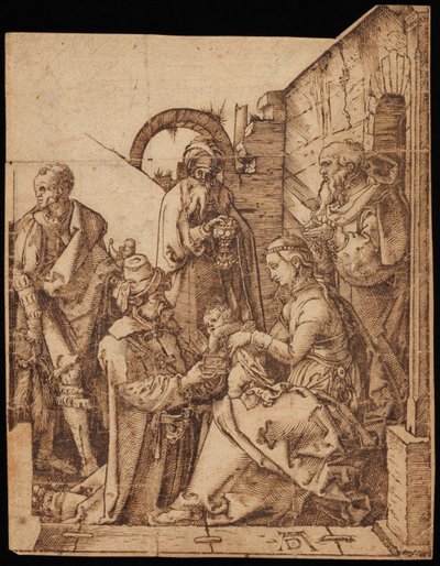 A mágusok imádása alkotó: Albrecht Dürer