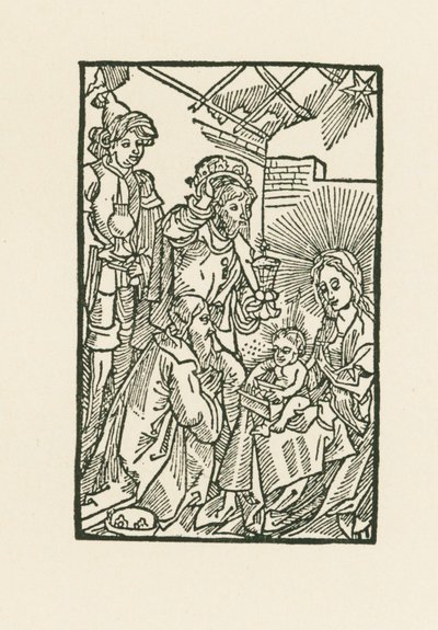 A bölcsek imádása alkotó: Albrecht Dürer or Duerer