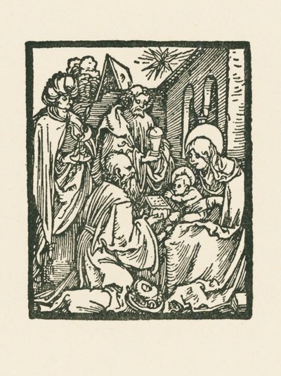 A bölcsek imádása alkotó: Albrecht Dürer or Duerer
