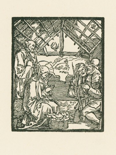 A pásztorok imádása alkotó: Albrecht Dürer or Duerer