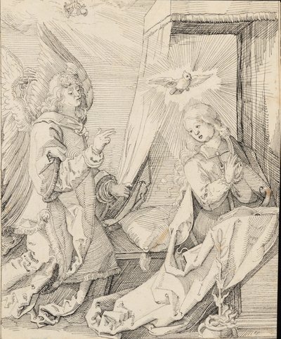 Az Angyali üdvözlet alkotó: Albrecht Dürer