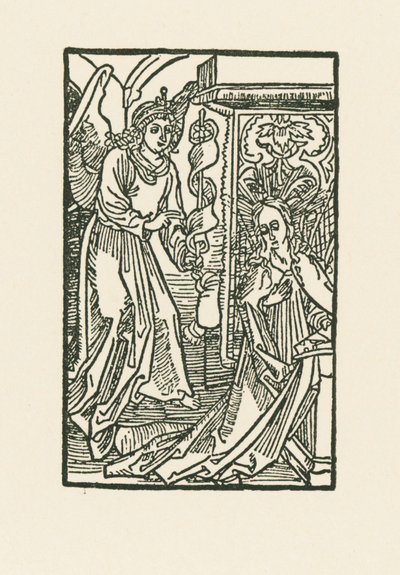 Az Annunciáció alkotó: Albrecht Dürer or Duerer