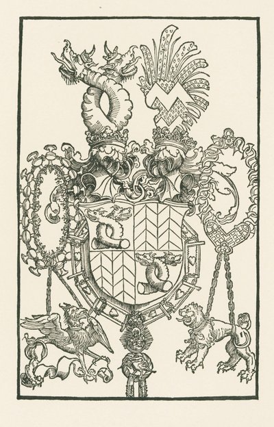 Florian Waldauf von Waldenstein címere alkotó: Albrecht Dürer or Duerer