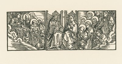 A Szűz megkoronázása alkotó: Albrecht Dürer or Duerer