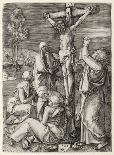 A keresztre feszítés alkotó: Albrecht Dürer or Duerer