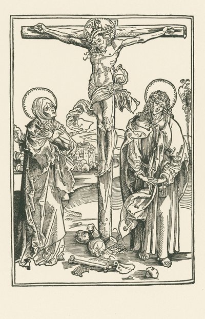 A keresztre feszítés alkotó: Albrecht Dürer or Duerer