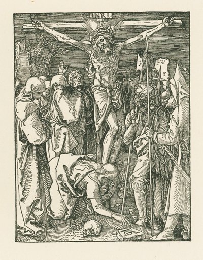 A keresztre feszítés, 1509 körül (fametszet) alkotó: Albrecht Dürer or Duerer