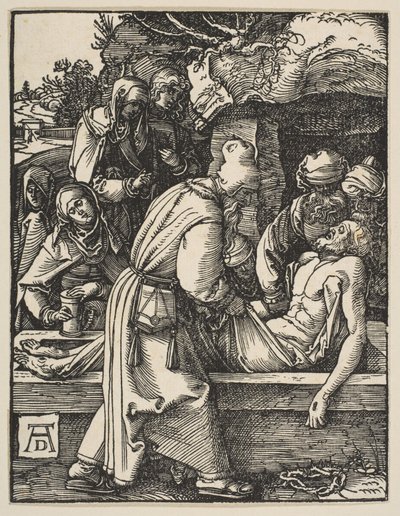A Deposition, a kis passióból, 1509 körül alkotó: Albrecht Dürer