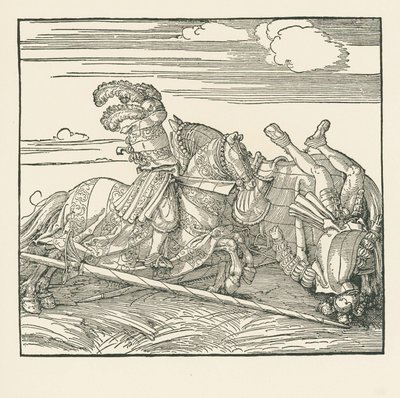 A német torna, 1517-18 körül (fametszet) alkotó: Albrecht Dürer or Duerer