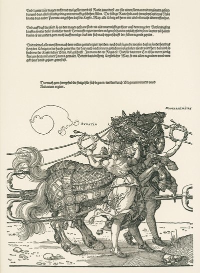 A nagy diadalmas autó alkotó: Albrecht Dürer or Duerer