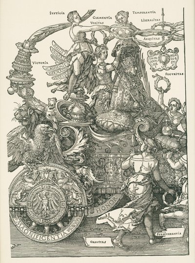 A nagy diadalmas autó alkotó: Albrecht Dürer or Duerer