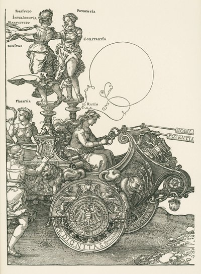 A nagy diadalmas autó alkotó: Albrecht Dürer or Duerer