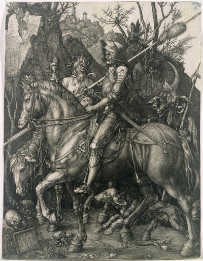 A lovag, a halál és az ördög alkotó: Albrecht Dürer