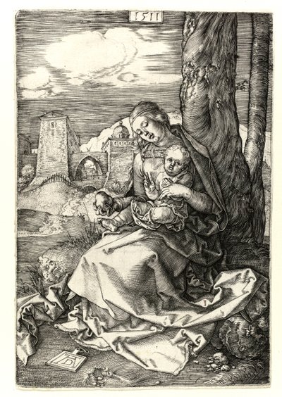 Madonna a körtével alkotó: Albrecht Dürer