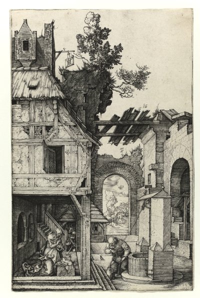 Születés, 1504 alkotó: Albrecht Dürer