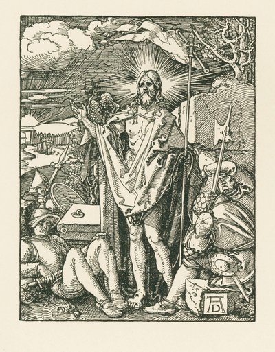A feltámadás, 1510 körül (fametszet) alkotó: Albrecht Dürer or Duerer