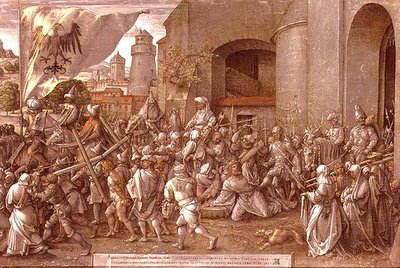 Út a Kálváriához alkotó: Albrecht Dürer