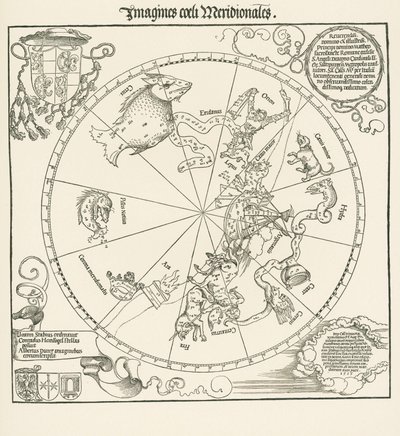 Az éggömb déli féltekéje alkotó: Albrecht Dürer or Duerer