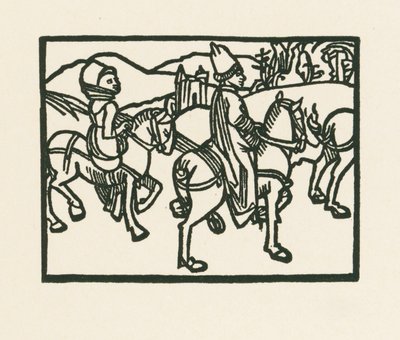 A herceg lóháton, 1489-90 körül (fametszet) alkotó: Albrecht Dürer or Duerer