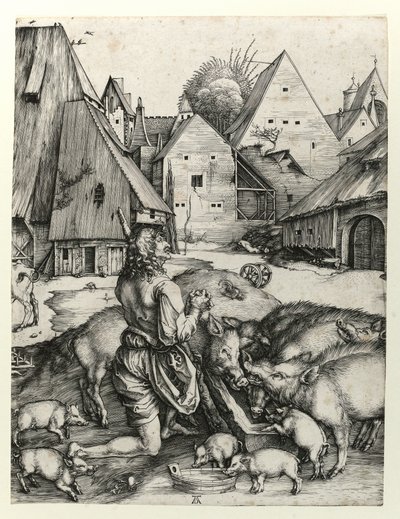 A tékozló fiú alkotó: Albrecht Dürer