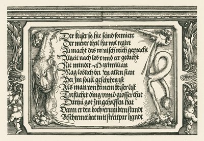 Diadalív I. Maximilián császárnak alkotó: Albrecht Dürer or Duerer